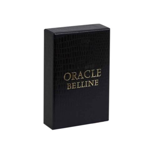 Jeu Divinatoire Grimaud Oracle Belline Édition Standard – 52 Cartes, Coffret Noir Et Or - vue 1