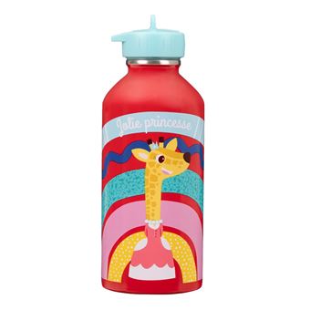 Gourde Inox Enfant - Jolie Princesse - Girafe - Draeger Paris