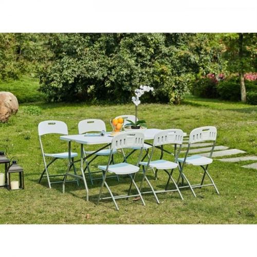 Table de jardin pliante 8 personnes