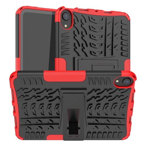 Coque rigide anti choc pour iPad Mini 6 2021 (8,3 pouces) - ROUGE - htdmobiles