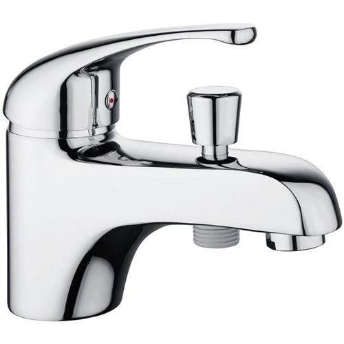 Non Communiqué Chrome Mitigeur Bain Douche Fira Monotrou Chromé
