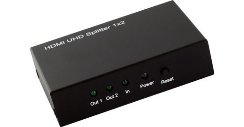 Splitter HDMI 2.0 4K 1x2 (1 entrée, 2 sorties) - Commutateur HDMI