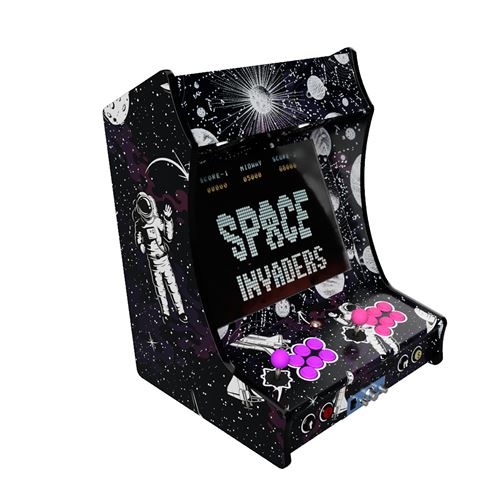 Fabulous Arcade - Borne Arcade Bartop 19 Haut de Gamme Joystiks Boutons SANWA Joystiks Boutons SANWA Modéle OUTER SPACE