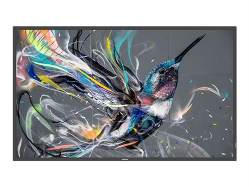Philips 55Bdl3650Q - Classe De Diagonale 55" (54.6" Visualisable) - Q-Line Écran Lcd Rétro-Éclairé Par Led - Signalisation Numérique - 4K Uhd (2160P) 3840 X 2160 - Direct Led