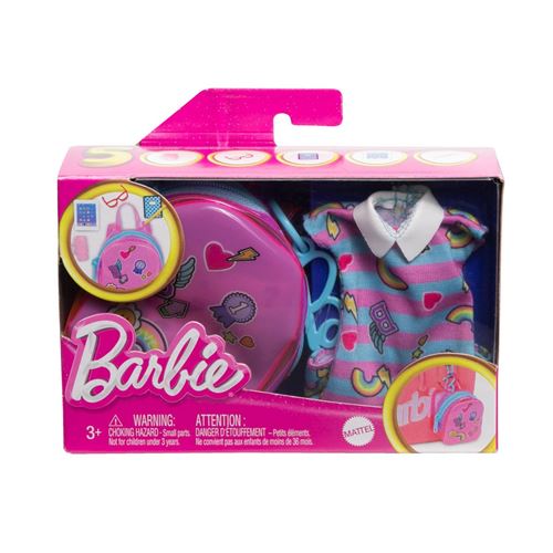 Mattel - Barbie Fashion Pack - HJT20 - Tenue de vêtements pour