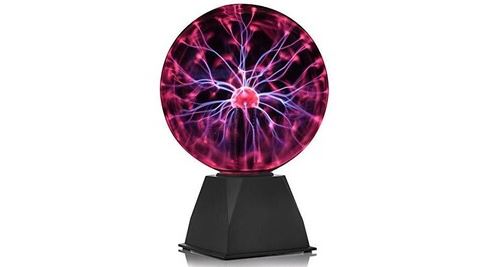 Boule plasma magique - sensible tactile - novelty jouet sphère nébuleuse globe (6 pouces)