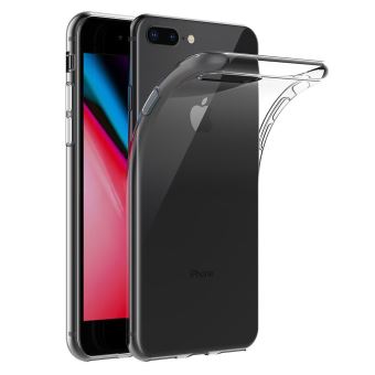 Coque Gel Souple Transparente Pour IPhone 8 Plus - Protection Novago | Coque IPhone 8+ Transparente