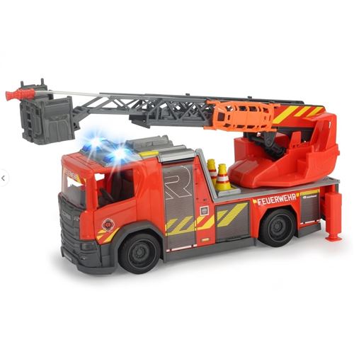 Non Communiqué Camion De Pompiers À Échelle Tournante