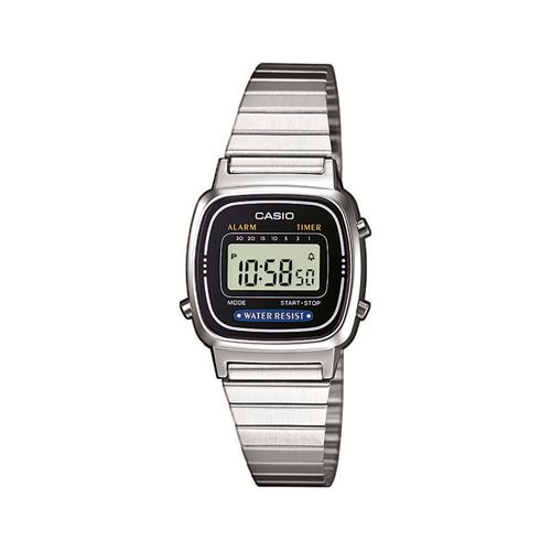 CASIO Montre Acier inoxydable Argenté pour Femmes-LA670WEA-1EF
