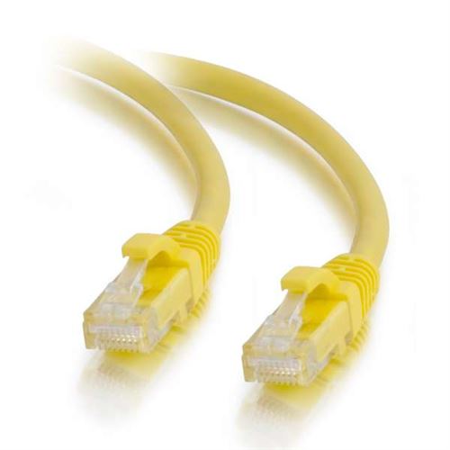 c2g cbl/0.5m c5e snagless utp lszh-ylw