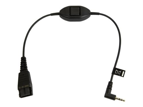 Jabra - Câble Pour Casque Micro - Jack Micro Mâle Pour Déconnexion Rapide Mâle - Image 1