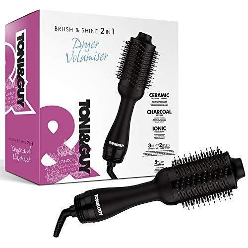 TONI&GUY TGDR5374UKE Dryer Volumiser - Haardroger/haarkrultang - zwart