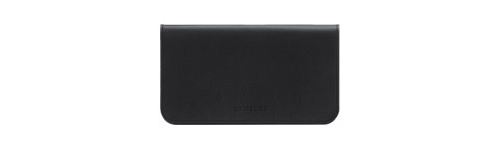 Samsung EF-C1A2L - Étui pour téléphone portable - noir - pour Galaxy R, S Advance, S Duos, S II, S II Plus