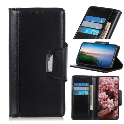 Etui en PU de couleur noir avec support pour Apple iPhone 5.8 pouces (2019)