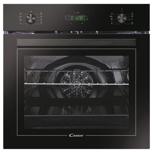 Candy Timeless FCT686N WIFI - Four - intégrable - WiFi - largeur : 59.5 cm - profondeur : 56.8 cm - hauteur : 59.5 cm - avec système auto-nettoyant - noir