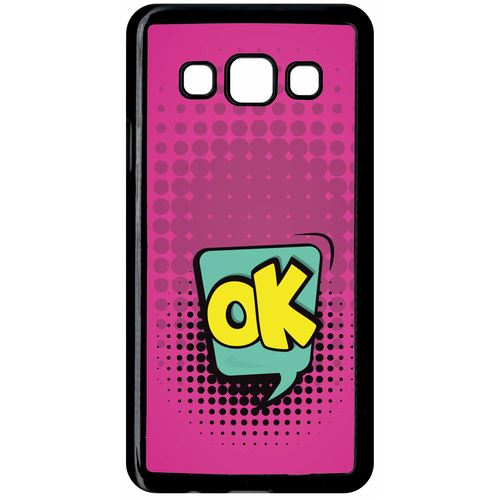 Coque Samsung Galaxy A3 Modele 2015 Ok Fond Rose