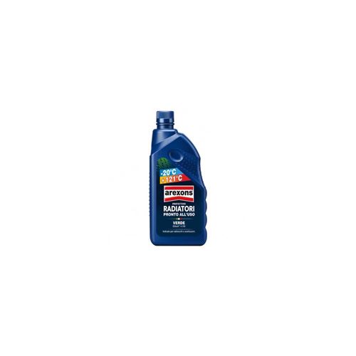 Liquide de refroidissement vert 1L universel -20°C/+121°C Arexons