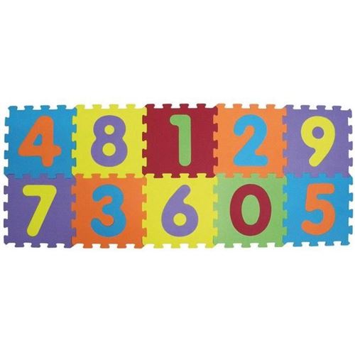 Ludi Dalles En Mousse Basic Chiffres - 143 X 48 X 0,9 Cm