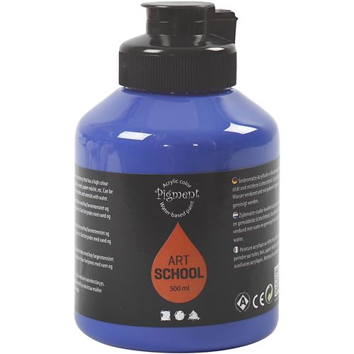 Pigment Peinture acrylique ultramarine 500 ml