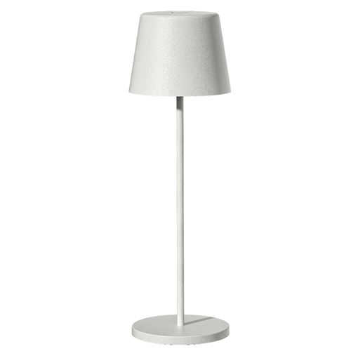 Lumisky - Lampe de table sans fil - Aluminium - Blanc - 38cm - Image 2
