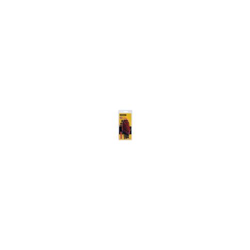 Clé Mâle A Tete Sphérique Stanley - 0-69-253 (Livré avec Un Jeu De 10 Pieces avec Étui)