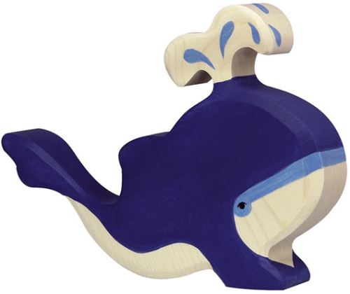 Figurine en bois Baleine HOLZTIGER
