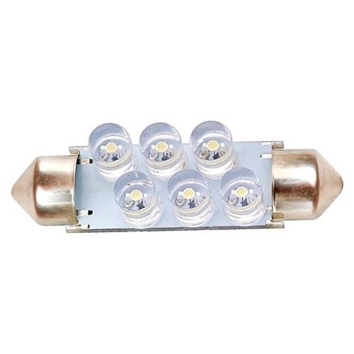 Evo Formance Lampe LED de voiture 12V C5W 41mm 1W bleu pièce