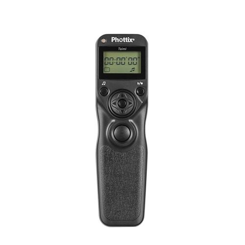 Phottix Numérique Tout-en-un Minuteur Et Télécommande Filaire, Noir (ph18300)
