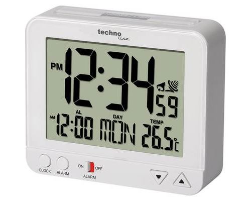 Technoline WT 195 weiß - Réveil numérique