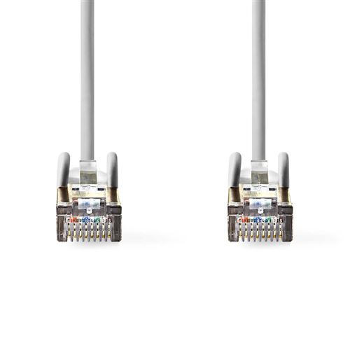 Cable Réseau Cat 5e SF-UTP RJ45 Male - RJ45 Male 20 m Gris ALPEXE-963