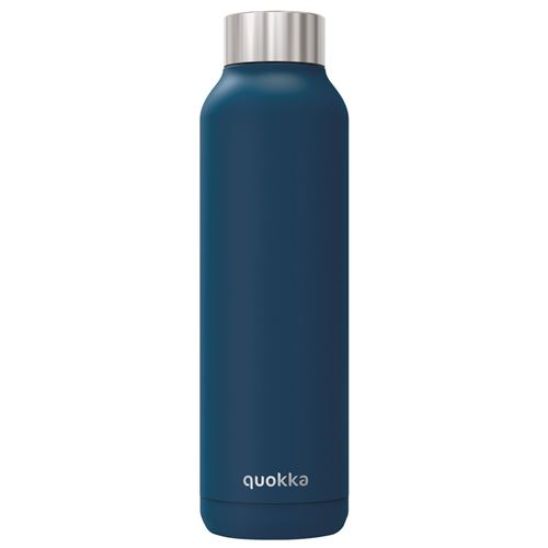 Quokka gourde en acier inoxydable SolidBleu nuit Bleu nuit 630 ml bleu