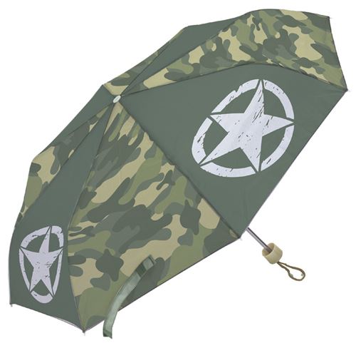 Arditex parapluie pour enfants Army 91 cm polyester vert foncé