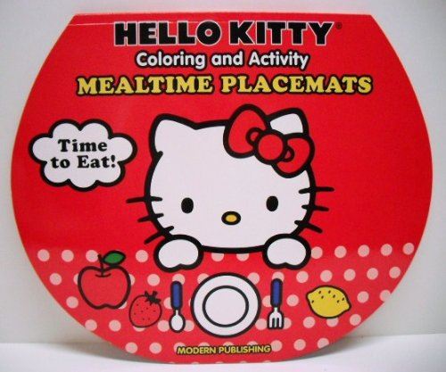 Hello Kitty Coloring Activity Napperons pour les repas
