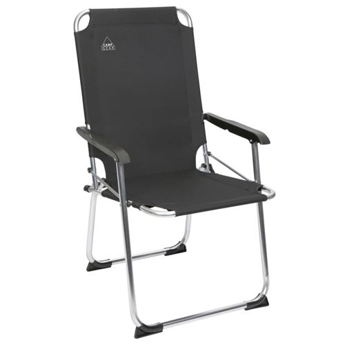 Camp Gear Vouwstoel Comfort antraciet aluminium 1211943