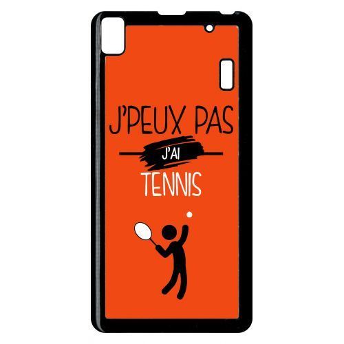 Coque lenovo a7000 j peux pas j ai tennis 10