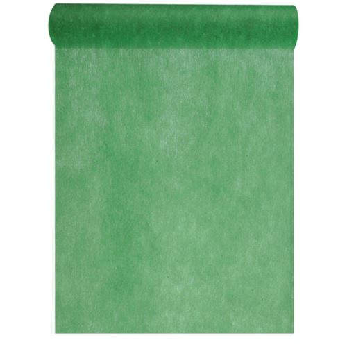 chemin de table élégance vert sapin 30 cm x 10 m