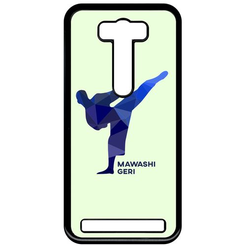 Coque Asus Zenfone 2 Laser Ze500kl Et Ze500kg Karate Coup De Pied Mawashi Geri