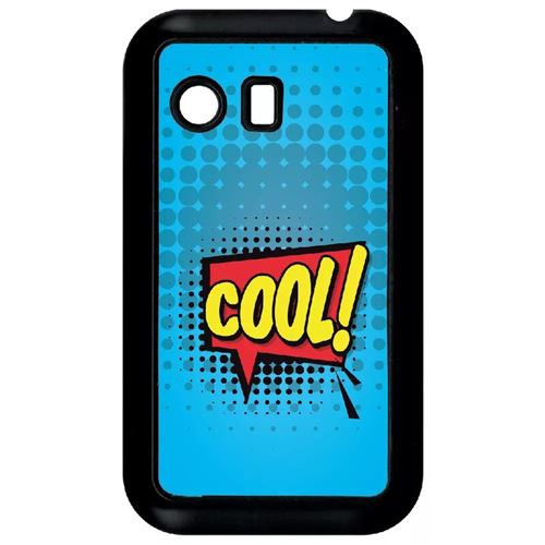 Coque Samsung Galaxy Y Cool Fond Bleu
