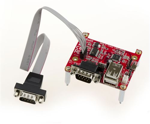 Carte controleur COM RS232 x2 et USB 2.0 x2 Pour Raspberry Pi