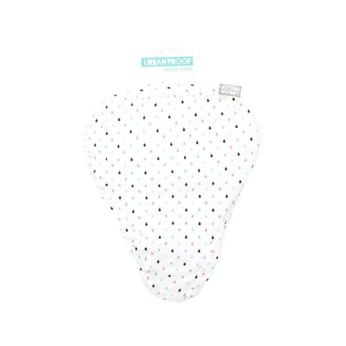 Urban Proof tapis de selle blanc gouttes 29,5 cm