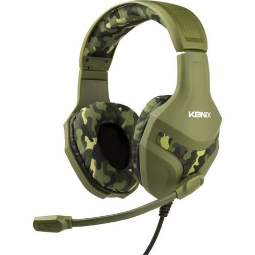 Casque Konix PS-400 Camouflage pour PS4