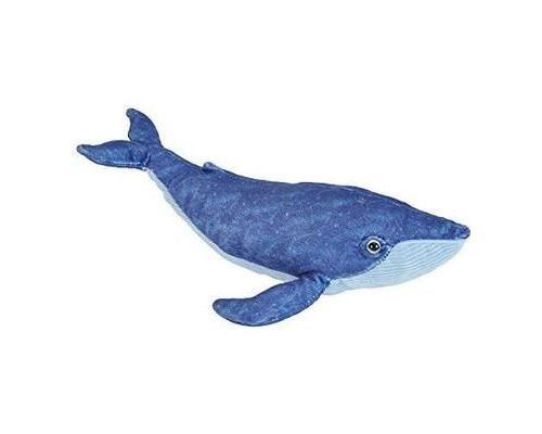 Wild Republic Blue Whale Plush, Stuffed Animal, Plush Toy, Gifts for Kids, Cuddlekins 13 Inches