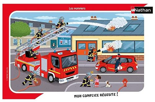 Puzzle 15 p Les pompiers