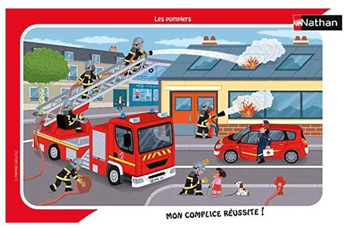 Non Communiqué Puzzle 15 P Les Pompiers