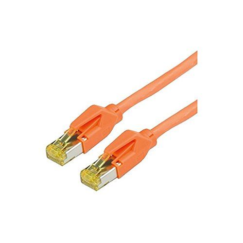 Draka Comteq Cat.6a 1m 1m Cat6a S/FTP (S-STP) Orange câble de réseau - Câbles de réseau (1 m, Cat6a, S/FTP (S-STP), RJ-45, RJ-45, Orange)