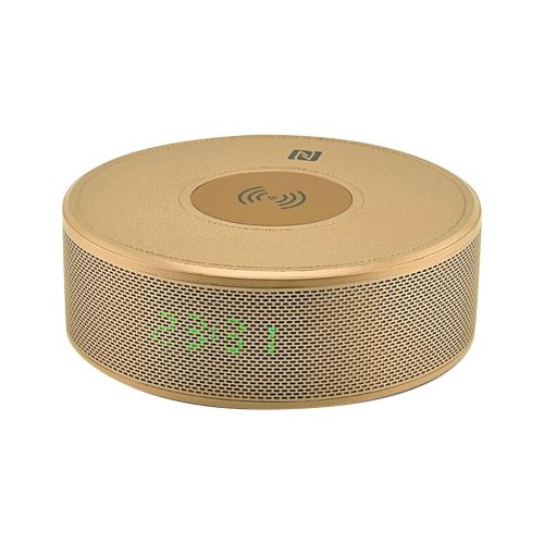 Chargeur sans fil Bluetooth Haut-parleur réveil téléphone Chargeur pour Samsung iPhone LYYX217
