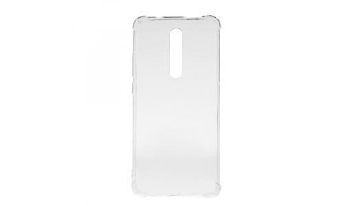 Coque souple pour Mi9T coins renforcés coloris transparent