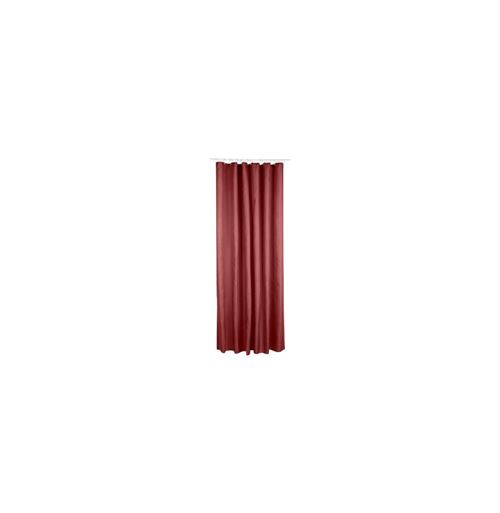 Rideau de douche en polyester - 180 x 200 cm - Rose foncé