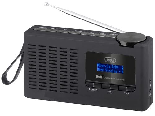 Radio portable Trevi dab 7f94-r noir