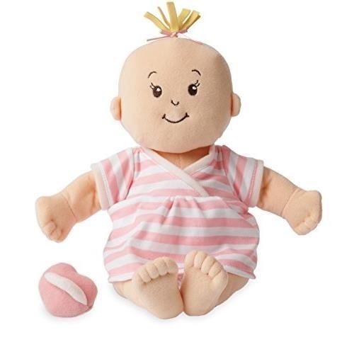Manhattan Toy Baby Stella Peach Soft First Baby Doll for Ages 1 Year and Up, 15
